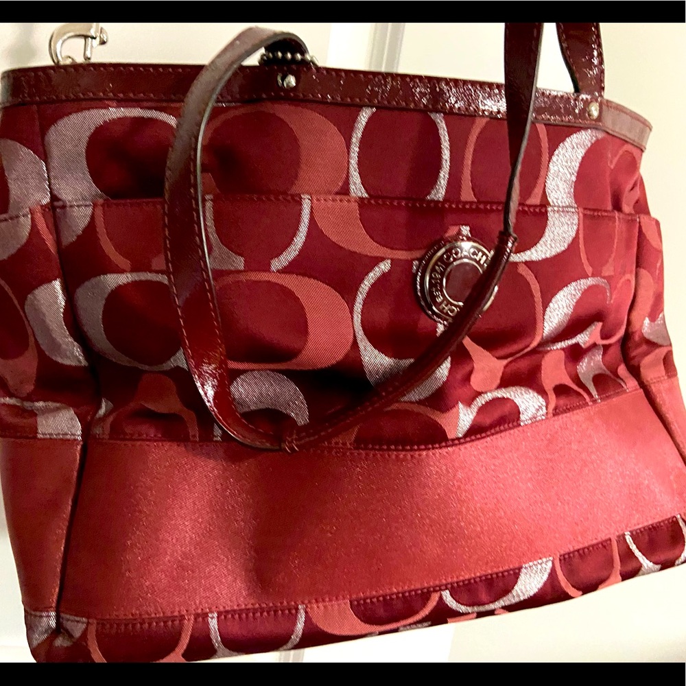Coach diaper bag